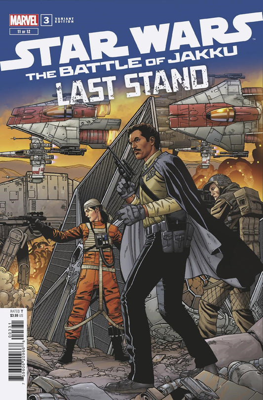 STAR WARS: BATTLE OF JAKKU - LAST STAND #3 RAMON ROSANAS VARIANT image