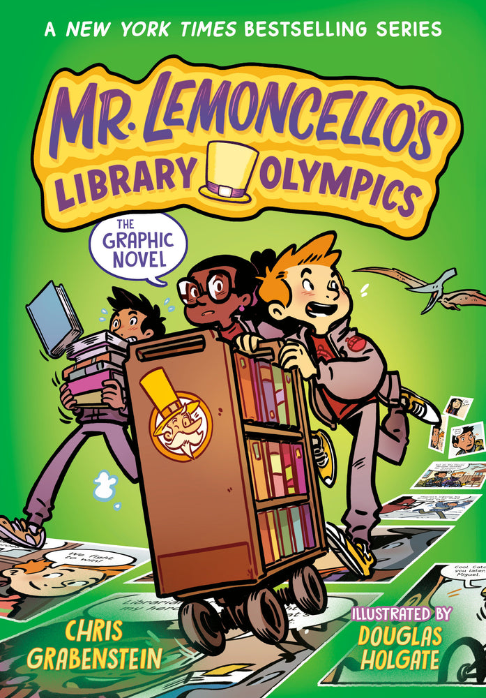 Mr. Lemoncello's Library Olympics: The Graphic Novel | Hardcover - Image - Books - Image - Pop Weasel