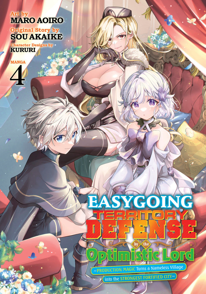 Easygoing Territory Defense by the Optimistic Lord: Production Magic Turns a Nameless Village into the Strongest Fortified City (Manga) Vol. 4 image - Graphic Novels - Image - Pop Weasel