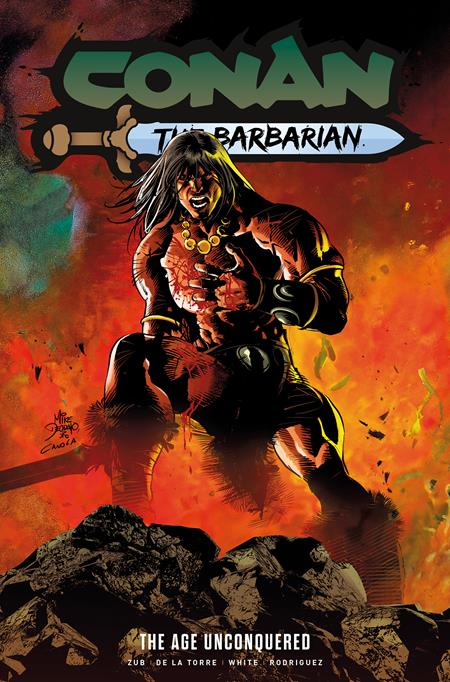 Conan The Barbarian  | TPB Vol 03 The Age Unconquered Direct Market Edition Dan Panosian - Image - Graphic Novels - Image - Pop Weasel