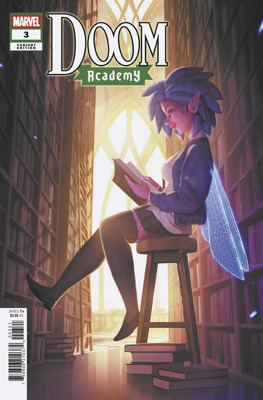 DOOM ACADEMY #3 WOO-CHUL LEE SHAYLEE MOONPEDDLE VARIANT [DOOM] - Image