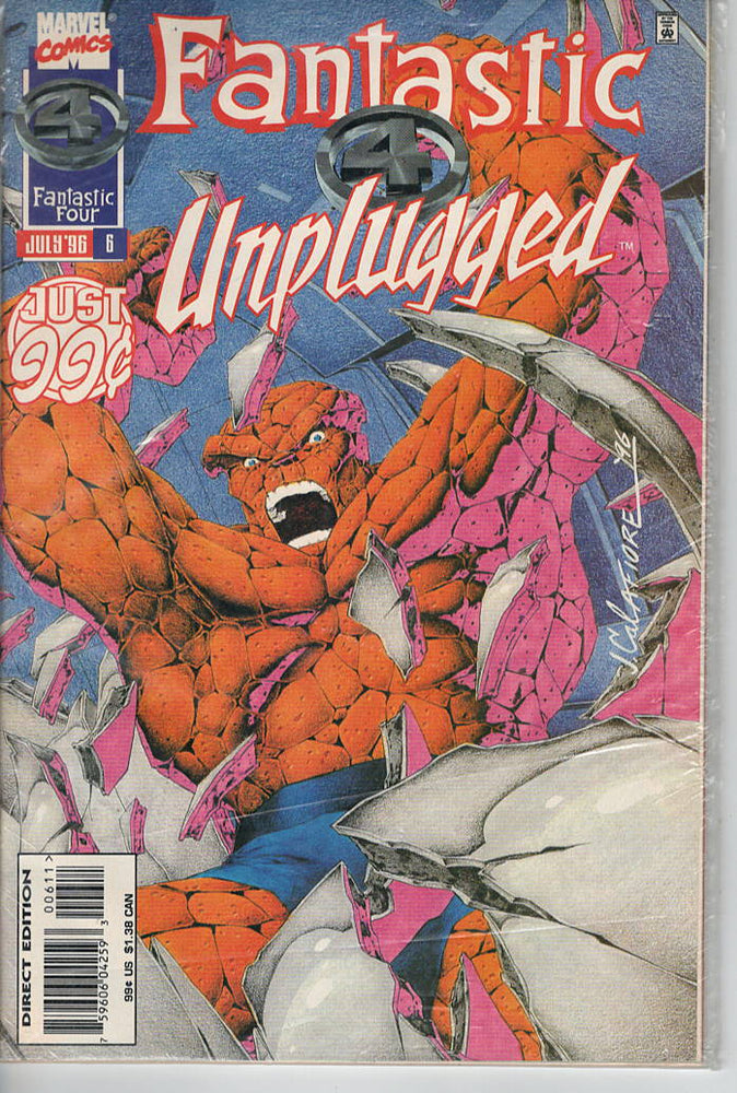 Pre-Owned - Fantastic Four Unplugged - Pre-Owned Comics - Image - Pop Weasel