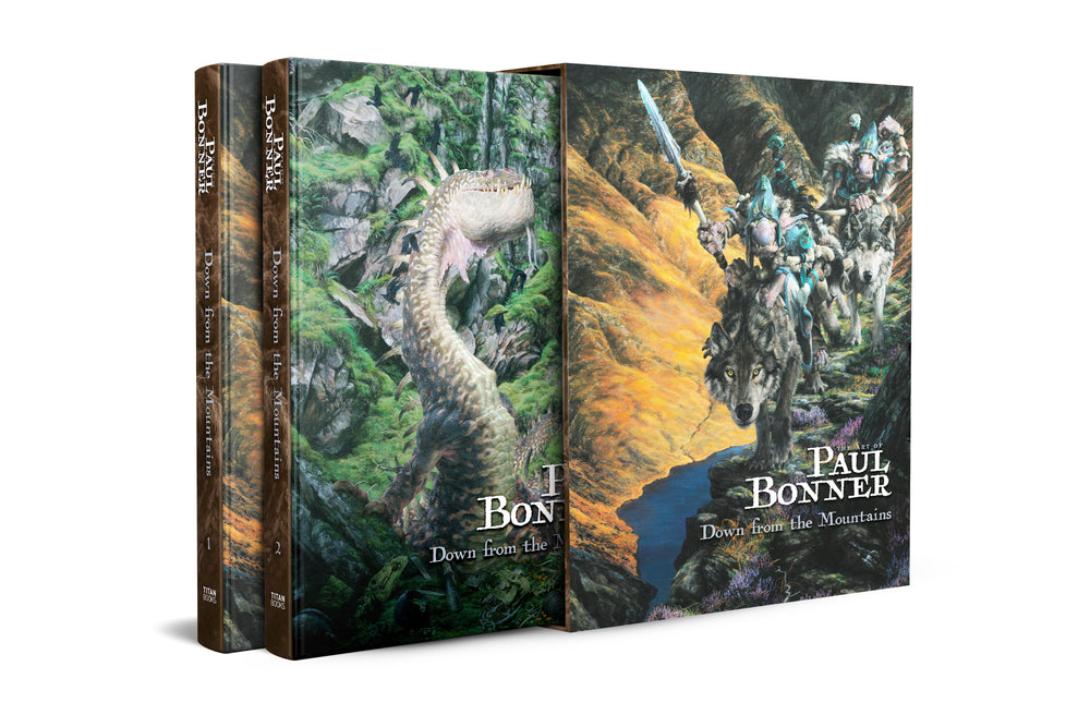 The Art of Paul Bonner: Down from the Mountains | Hardcover - Image - Books - Image - Pop Weasel