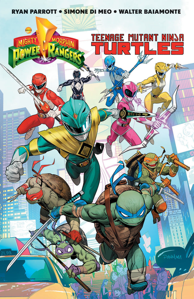 Mighty Morphin Power Rangers/Teenage Mutant Ninja Turtles - Image - Books - Image - Pop Weasel