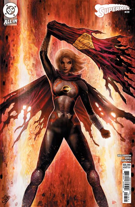 Superman #28  B Nathan Szerdy Card Stock Var - Image