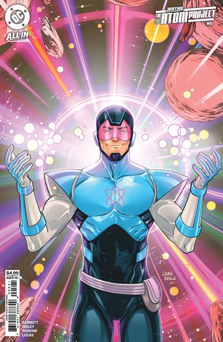 Justice League The Atom Project #5 (of 6)  B Laura Braga Card Stock Var - Image
