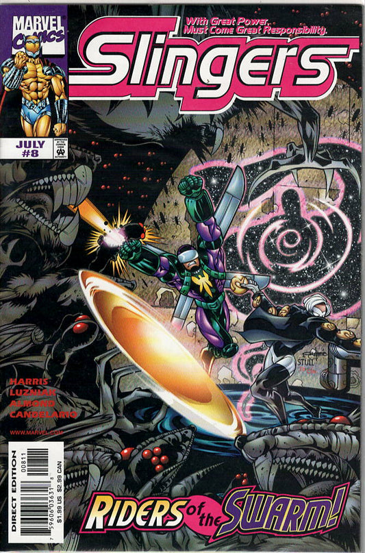 Pre-Owned - Slingers #8  (July 1999) Scanned Image Pop Weasel Pre-Owned Comics