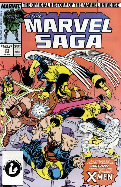 Pre-Owned - The Marvel Saga the Official History of the Marvel Universe (1985 series) - Pre-Owned Comics - Image - Pop Weasel