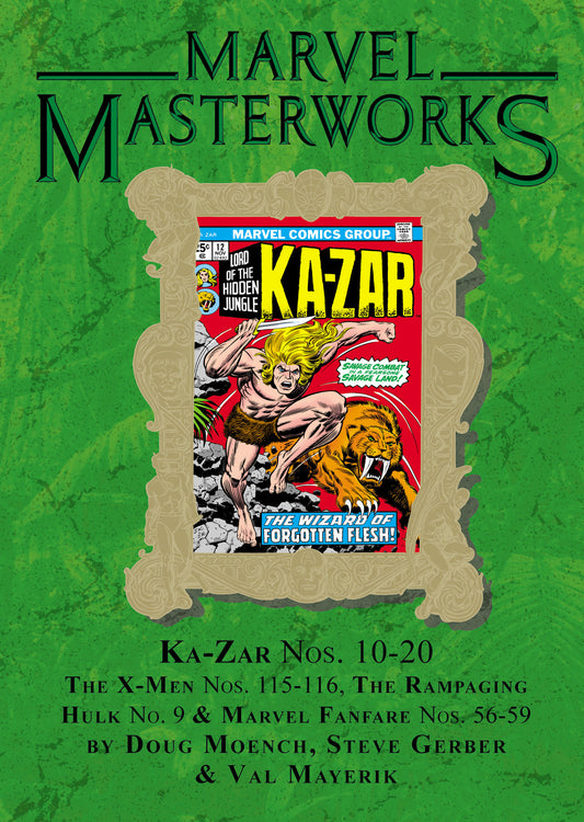 MARVEL MASTERWORKS: KA-ZAR VOL. 4 VARIANT [DM ONLY] | Hardcover image