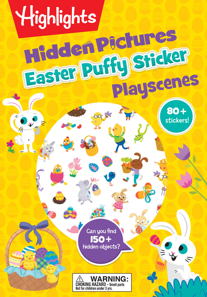 Easter Hidden Pictures Puffy Sticker Playscenes image - Children/Young Adult - Image - Pop Weasel
