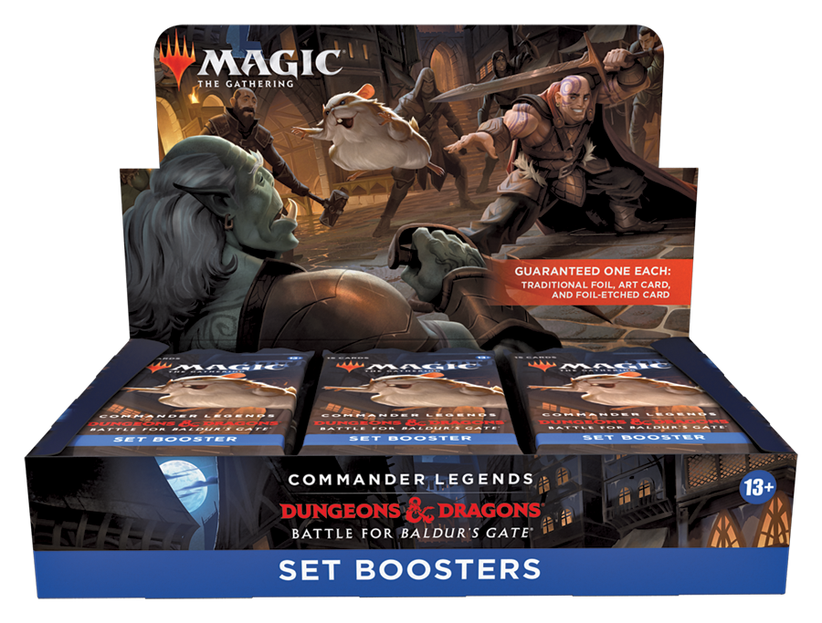 Magic The Gathering: Commander Legends: Battle for Baldur’s Gate - Set Booster Box - TCG - Image - Pop Weasel