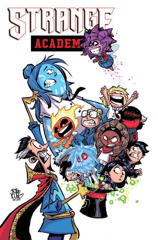 Strange Academy Omnibus Skottie Young Cover [DM Only] | Hardcover - Image