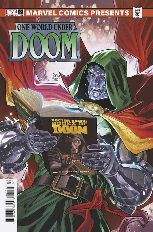 ONE WORLD UNDER DOOM #2 CARLOS GOMEZ MARVEL COMICS PRESENTS VARIANT image