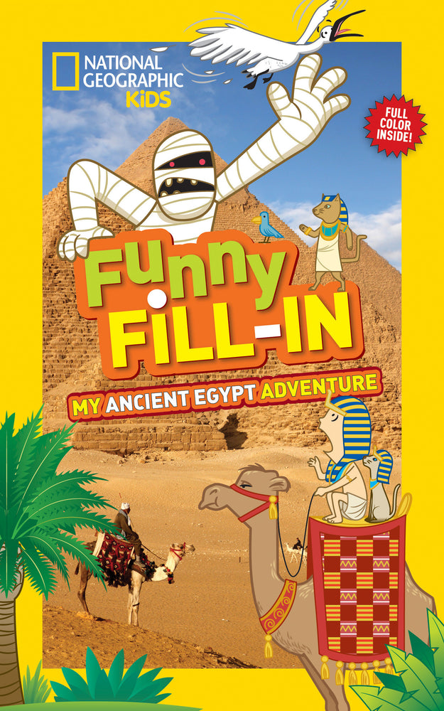 National Geographic Kids Funny Fillin: My Ancient Egypt Adventure image - Children/Young Adult - Image - Pop Weasel