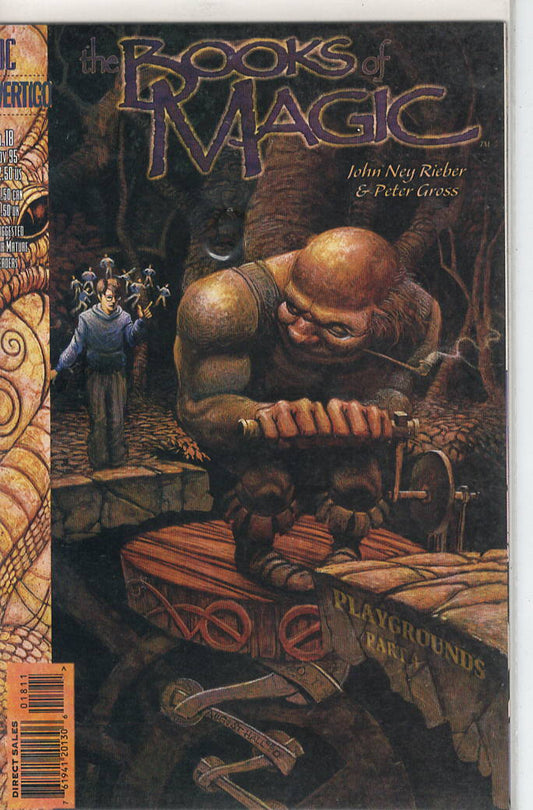 Pre-Owned - The Books of Magic #18  (November 1995) Scanned Image Pop Weasel Pre-Owned Comics