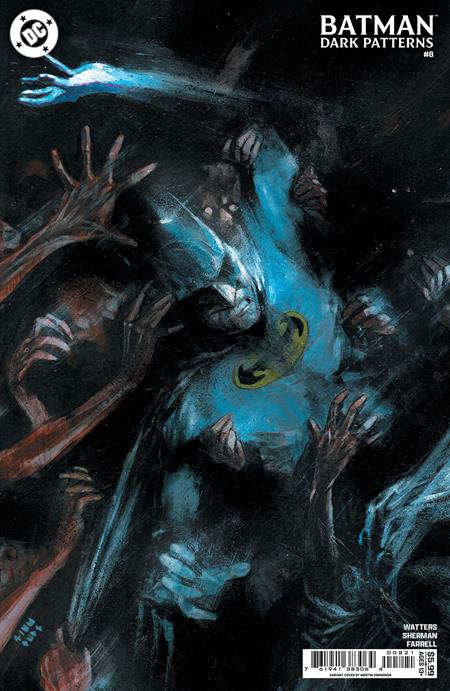 Batman Dark Patterns #8 (of 12)  B Martin Simmonds Card Stock Var - Image