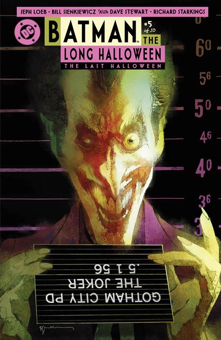 Batman The Long Halloween The Last Halloween #5 (of 10)  B Bill Sienkiewicz Card Stock Var image