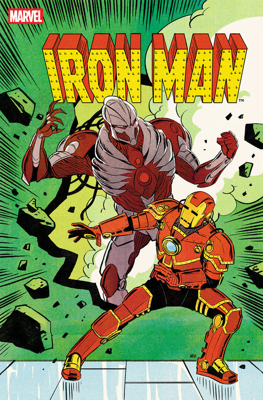 IRON MAN #10 ANNIE WU RETROVISION VARIANT - Image