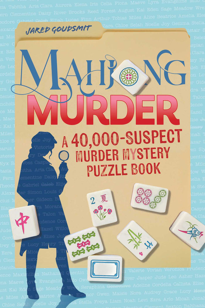 Mahjong Murder: A 40,000-Suspect Puzzle Book - Books - Image - Pop Weasel