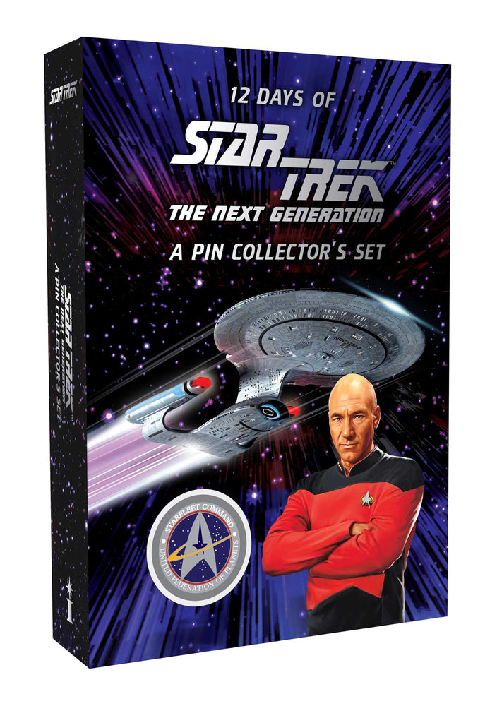 12 Days of Star Trek The Next Generation: A Pin Collector's Set - Books - Image - Pop Weasel