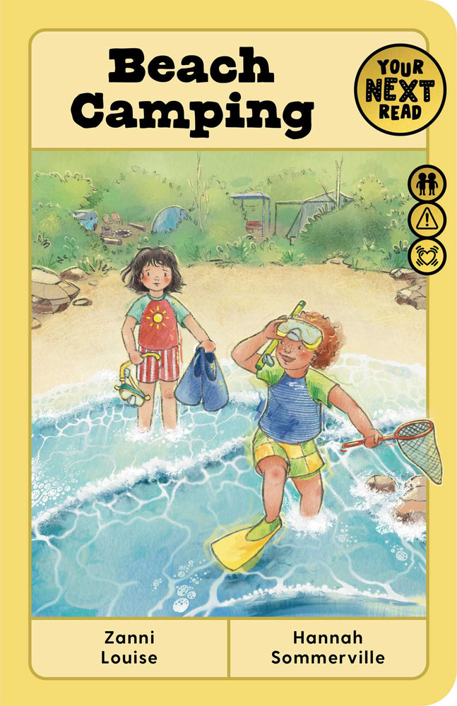 Your Next Read Gold: Beach Camping - Childrens Books - Image - Pop Weasel