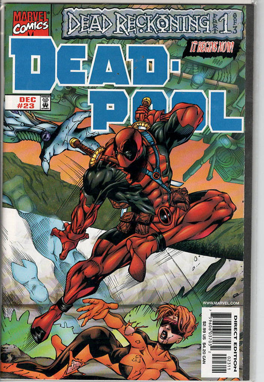 Pre-Owned - Deadpool #23  (December 1998) Scanned Image Pop Weasel Pre-Owned Comics