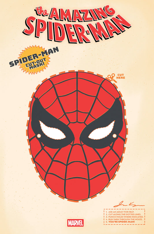 AMAZING SPIDER-MAN #11 RETRO HALLOWEEN MASK VARIANT - Image