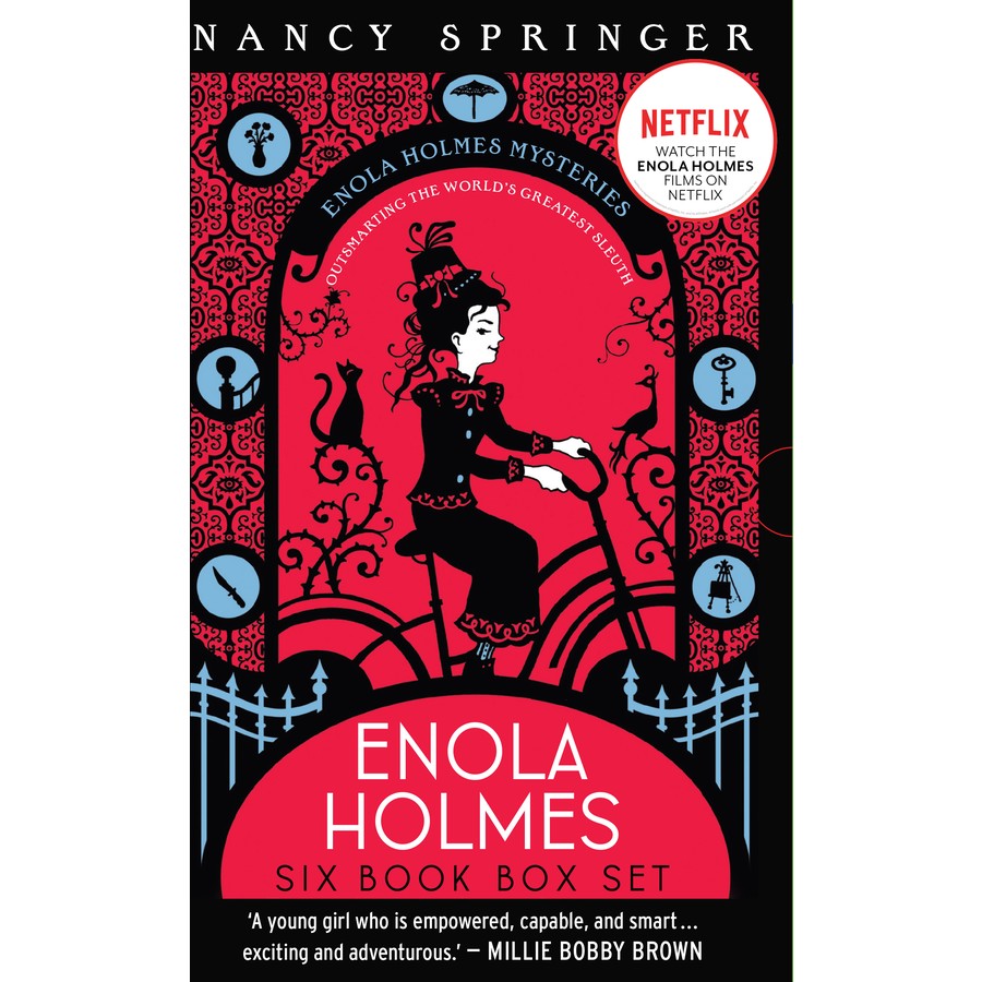 The Enola Holmes Six Book Box Set - Novel - Image - Pop Weasel
