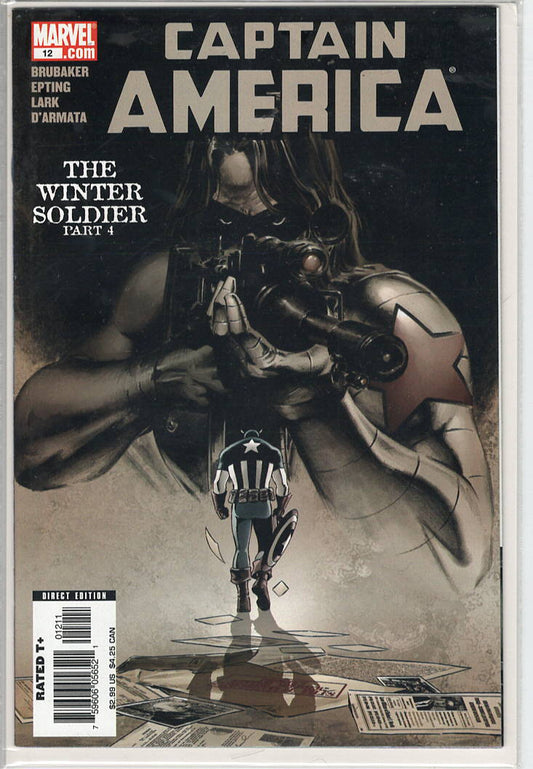 Pre-Owned - Captain America #12  (December 2005) Scanned Image Pop Weasel Pre-Owned Comics