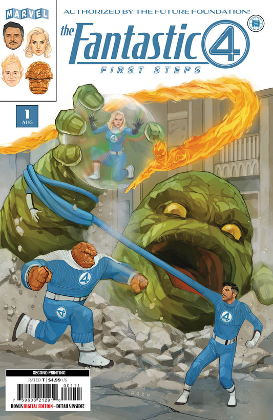 FANTASTIC FOUR: FIRST STEPS #1 PHIL NOTO 2ND PRINTING VARIANT - Image