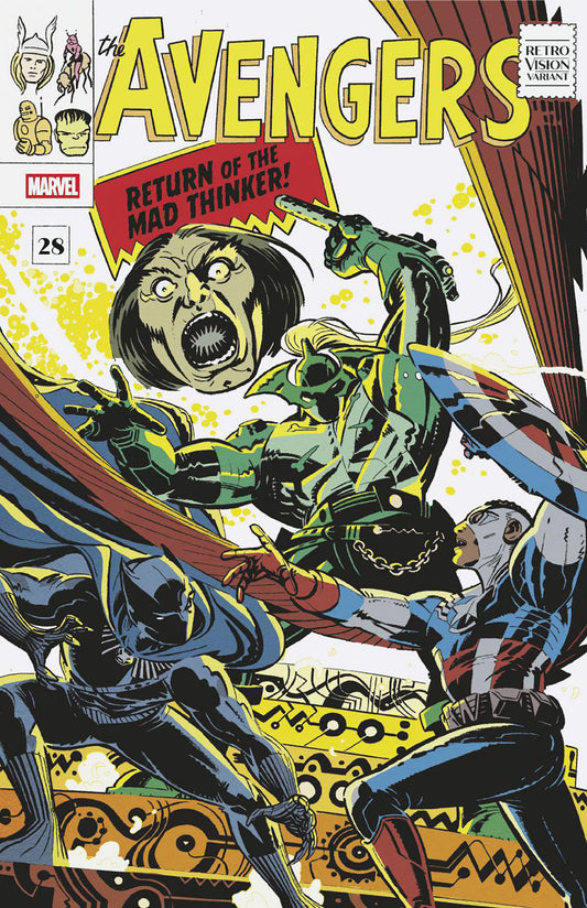 AVENGERS #28 WES CRAIG RETROVISION VARIANT [DOOM] - Image