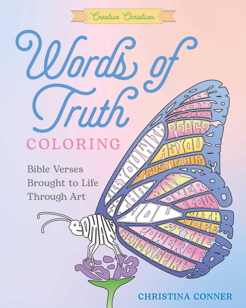Words of Truth Coloring: Bible Verses Brought to Life Through Art - Books - Image - Pop Weasel