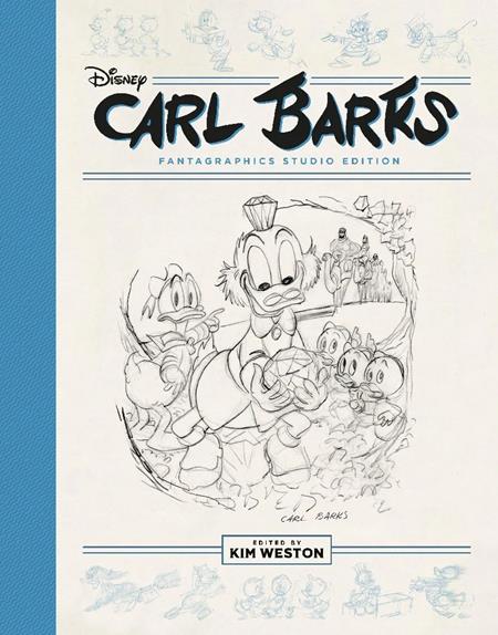CARL BARKS PENCILS AND STORYBOARDS HC KING SCROOGE THE FIRST AND OTHER STORIES THE FANTAGRAPHICS STUDIO EDITION - Graphic Novels - Image - Pop Weasel