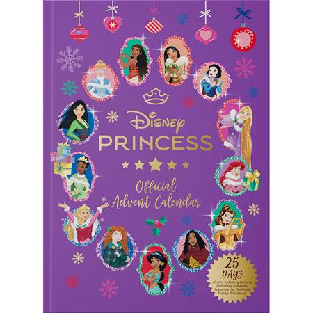 Disney Princess: The Official Advent Calendar: 25 Days of Gifts, with Stationery, Key Chains, Decorative Tapes and More! - Stationery - Image - Pop Weasel