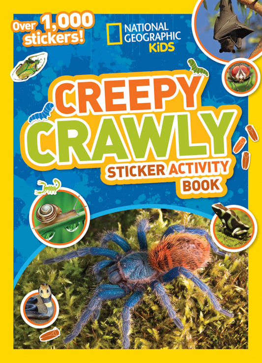 National Geographic Kids Creepy Crawly Sticker Activity Book image
