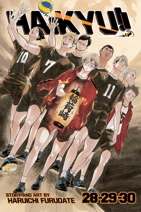 Haikyu!! (3-in-1 Edition), Vol. 10: Includes vols. 28, 29 & 30 - Manga - Image - Pop Weasel