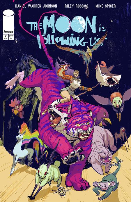 The Moon Is Following Us #7 (of 10)  A Riley Rossmo & Mike Spicer image
