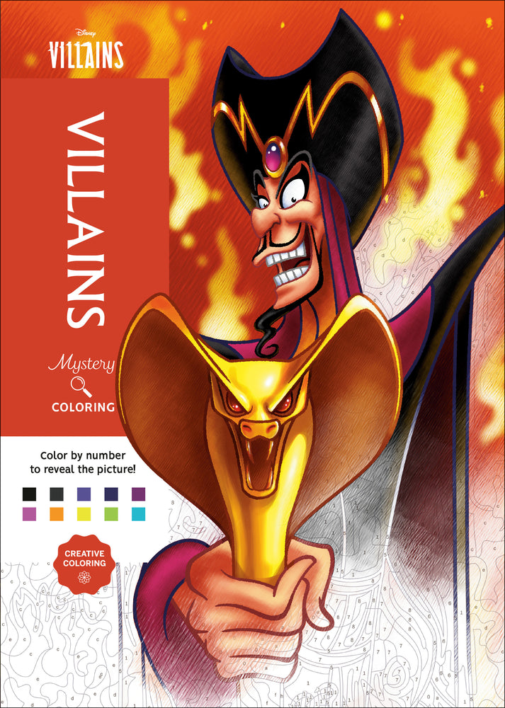 Disney Mystery Coloring: Disney Villains - Image - Books - Image - Pop Weasel