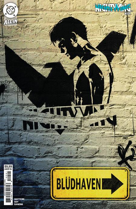 Nightwing #129  B Jorge Fornes Card Stock Var - Image