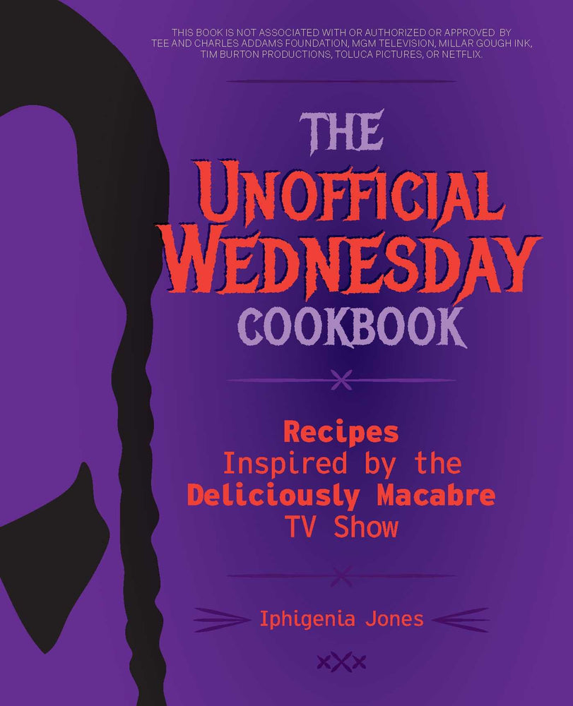 Pop Weasel Image of The Unofficial Wednesday Cookbook - Recipes Inspired by the Deliciously Macabre TV Show - Cookbook - Image - Pop Weasel