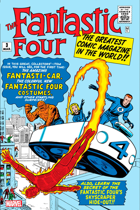 FANTASTIC FOUR #3 FACSIMILE EDITION image