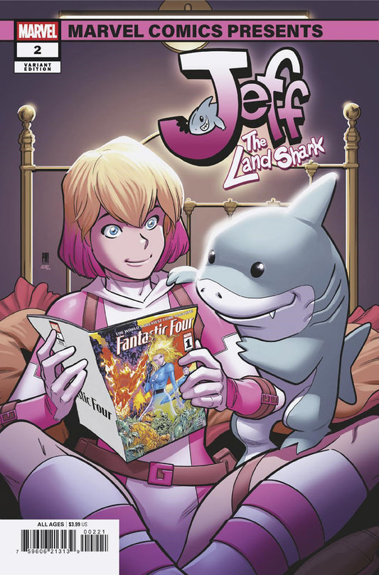 JEFF THE LAND SHARK #2 PACO MEDINA MARVEL COMICS PRESENTS VARIANT - Image