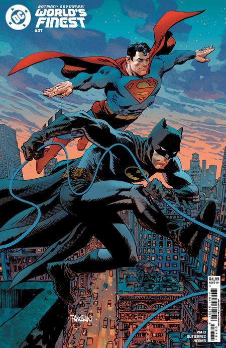 Batman Superman Worlds Finest #37  B Dan Panosian Card Stock Var image