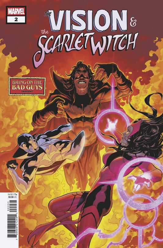 THE VISION & THE SCARLET WITCH #2 GEOFF SHAW BRING ON THE BAD GUYS VARIANT - Image