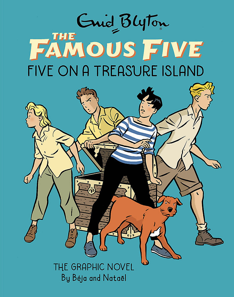 Pop Weasel Image of Famous Five: Five on a Treasure Island Book 01 - Graphic Novel - Image - Pop Weasel