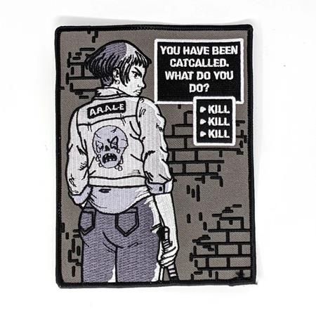 You Have Been Catcalled What Do You Do Embroidered Patch - Image - Comics - Image - Pop Weasel