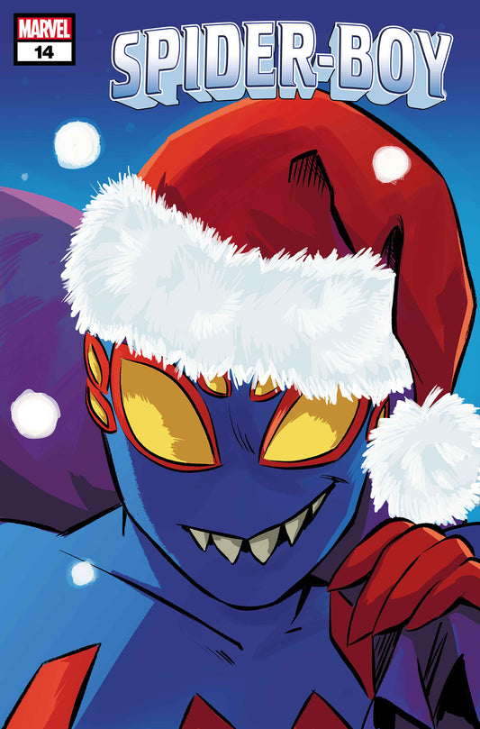 SPIDER-BOY #14 NATACHA BUSTOS WINTER HOLIDAY VARIANT image