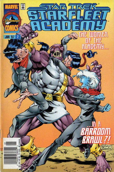 Pre-Owned - Star Trek: Starfleet Academy (1996 series) #2 (January 1997) - Cover Image