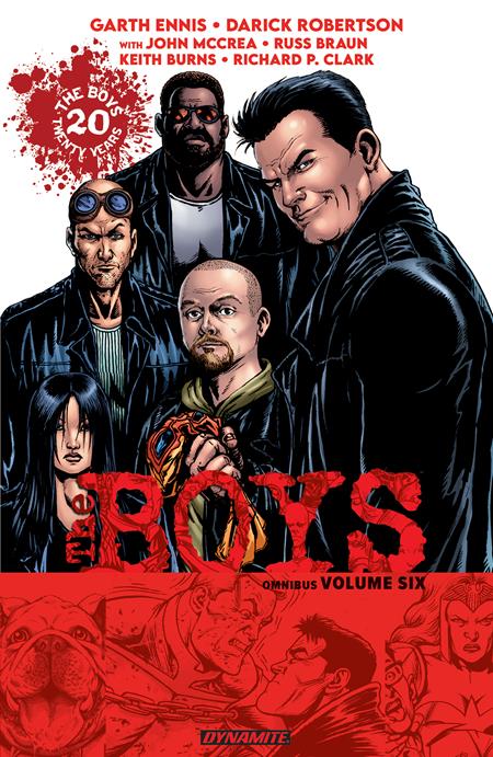 Boys 20th Anniversary Omnibus  | TPB Vol 06 Signed By Garth Ennis & Darick Robertson - Image