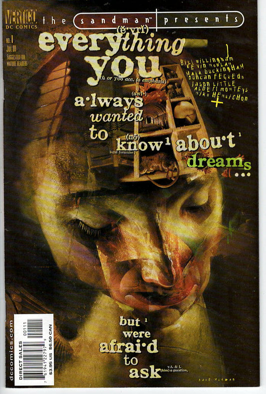 Pre-Owned - The Sandman Presents: Everything You Always Wanted to Know About Dreams...But Were Afraid to Ask #1  (July 2001) Scanned Image Pop Weasel Pre-Owned Comics